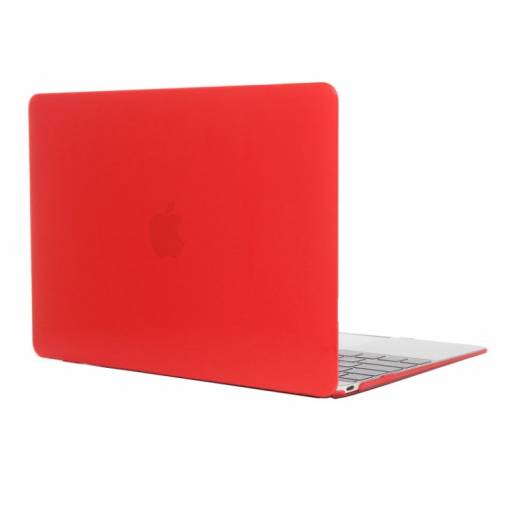 Foto - Obal na MacBook 12" Retina (A1534) - lesklá červená