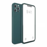 Silikonový kryt pro iPhone 13 Pro zelený