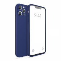 Silikonový kryt pro iPhone 13 Pro Max modrý