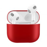 Silikonové pouzdro pro Airpods 3 - červená