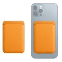 MagSafe kožená peněženka na iPhone - žlutá