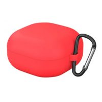 Silikonové pouzdro pro Samsung Galaxy Buds 2 / Live / Pro s karabinou - červená
