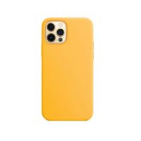Silikonový kryt pro iPhone 12 Pro - Žlutý