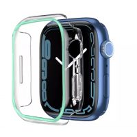 Ochranný rámeček pro Apple Watch - 40mm, svítící, zelený