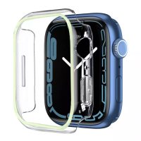 Ochranný rámeček pro Apple Watch - 44mm, svítící, žlutý