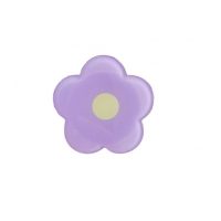 Pop Socket držák na mobilní telefon - Květina, fialová