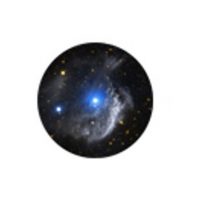 Pop Socket držák na mobilní telefon - Galaxie, hvězdy