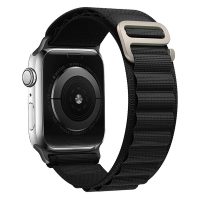 eses Alpský tah pro Apple Watch - Černý, 42mm, 44mm, 45mm, 49mm