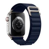 eses Alpský tah pro Apple Watch - Tmavě modrý, 42mm/44mm/45mm/49mm