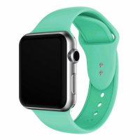 eses Silikonový řemínek pro Apple Watch - Mátový S, M, L - 42mm, 44mm, 45mm, 49mm