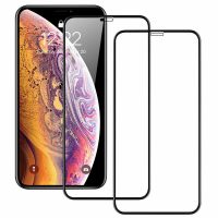 Ochranné sklo pro iPhone 11 a XR - Černé