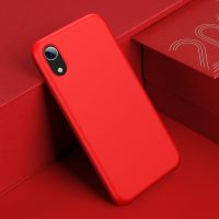 Liquid kryt Baseus na iPhone XR - červená