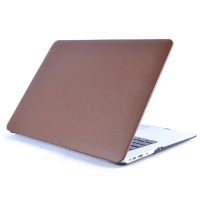 Obal s kůží na MacBook Pro 13" - hnědá