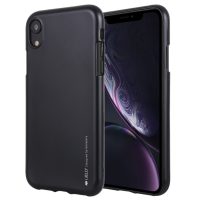 Liquid kryt Mercury Goospery na iPhone XR - Dark Black