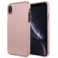 Liquid kryt Mercury Goospery na iPhone XR - Rose Gold