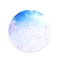 Podložka pod myš 22 cm - Modrá mlhovina