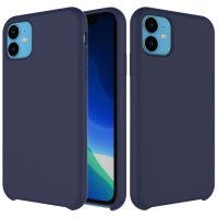 Liquid kryt na iPhone 11 - tmavě modrá