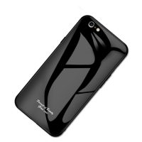 Kryt Macaron s tvrzeným sklem na iPhone 6 Plus/ 6S Plus - černá