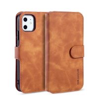 Flipové pouzdro pro iPhone 11 - hnědá