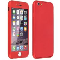 Silikonový kryt pro iPhone 6 a 6S - Červený