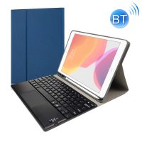 Klávesnice s touchpadem pro iPad 10.2" (2019 / 2020 / 2021), iPad Pro 10.5" (2017) a iPad AIR 3 10.5" (2019) + slot pro Apple Pencil - modrá