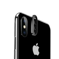 Tvrzené sklo Titanium na zadní kameru iPhone X/ XS - černá