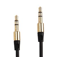 Audio kabel 1m 3.5mm jack (samec) / 3.5mm jack (samec) - černá