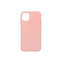 Silikonový matný obal na iPhone 11 Pro - světle růžová