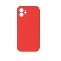 Silikonový kryt pro iPhone 12 Mini červený
