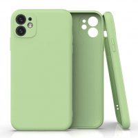 Silikonový kryt pro iPhone 12 - Světle zelený