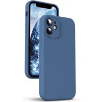 Silikonový kryt pro iPhone 12 modrý