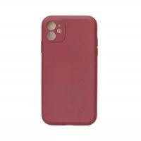 Silikonový kryt pro iPhone 12 Mini tmavě růžový