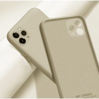 Silikonový kryt pro iPhone 11 Pro Max béžový