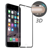 3D tvrzené sklo pro iPhone 6/ 6S - černý okraj