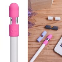 Anti-lost víčko pro Apple Pencil - růžová