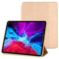 Pouzdro z PU kůže pro Apple iPad Pro 12.9 (2020) - Gold