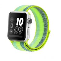 eses Nylonový řemínek pro Apple Watch - Neonové proužky 38mm, 40mm, 41mm