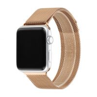 eses Milánský tah pro Apple Watch - Růžově zlatý 38mm, 40mm, 41mm