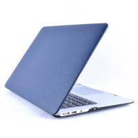 Obal z PU kůže na MacBook Air 13" - tmavě modrá