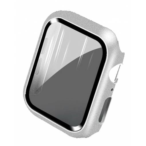 Foto - Ochranný kryt pro Apple Watch - Stříbrný, 41 mm