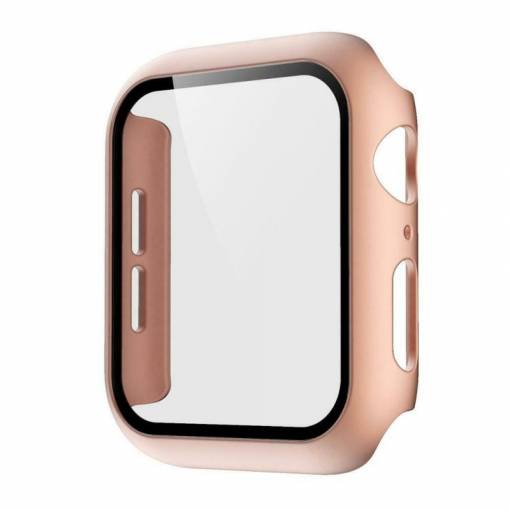 Foto - Ochranný kryt pro Apple Watch - Růžově zlatá, 45 mm
