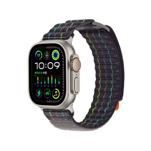 Foto - eses Nylonový strukturovaný řemínek pro Apple Watch - Šedý 38 mm, 40 mm, 41 mm
