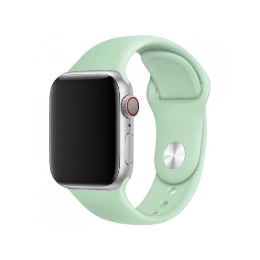 Foto - eses Silikonový řemínek pro Apple Watch - Zelený S, M, L, 38mm/40mm/41mm