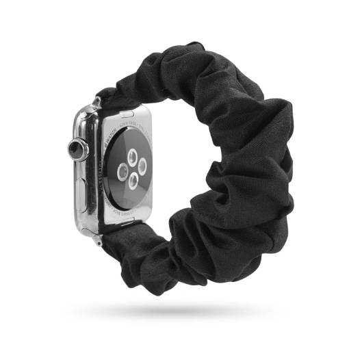 Foto - eses elastický řemínek pro Apple Watch černý 38mm/40mm/41mm