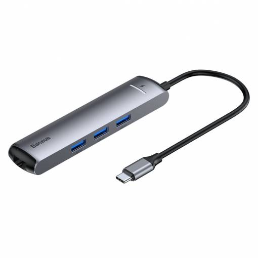 Foto - BASEUS USB-C (Thunderbolt 3) adaptér/HUB 6v1