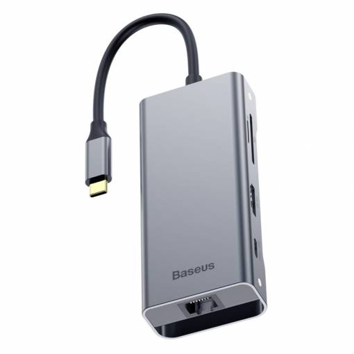 Foto - USB-C adaptér/hub 7v1 Baseus - Dark Grey