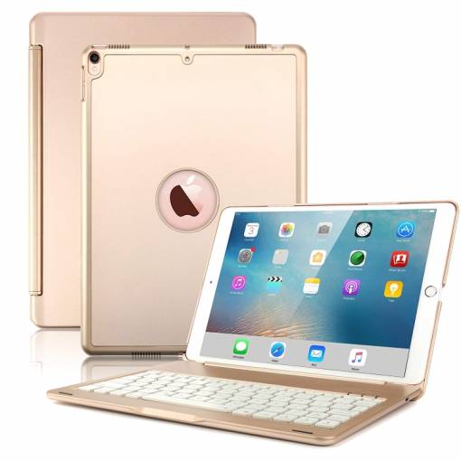 Foto - Podsvícená klávesnice pro iPad Pro 10.5" (2017) a iPad AIR 3 10.5" - zlatá