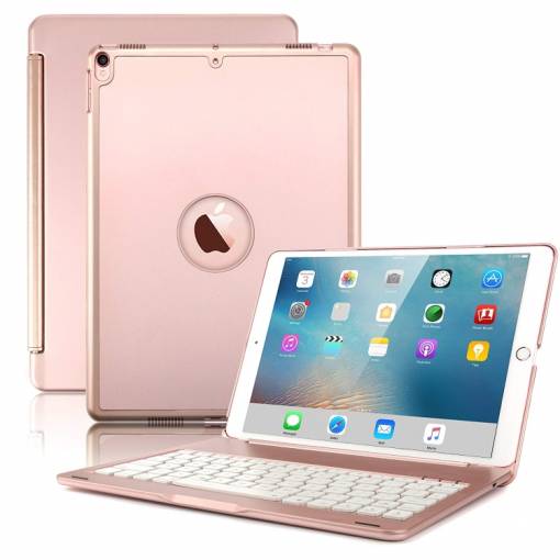 Foto - Podsvícená klávesnice pro iPad Pro 10.5" (2017) a iPad AIR 3 10.5" - rose gold