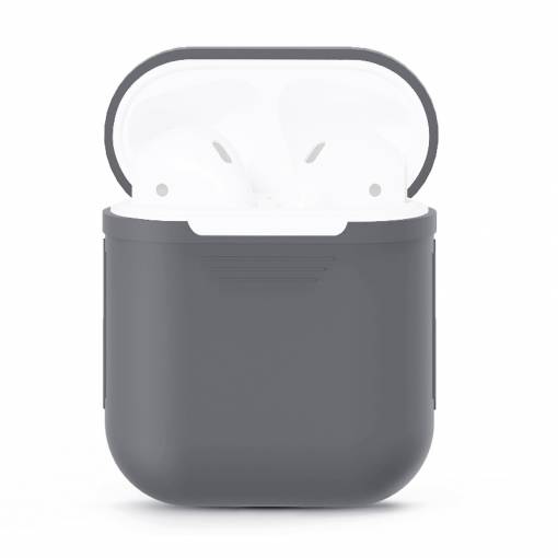 Foto - Silikonové pouzdro pro Airpods - šedá