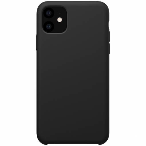 Foto - Nillkin Pogumovaný Liquid Kryt na iPhone 11 - černá